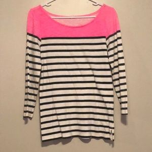 3/4 length J. Crew top